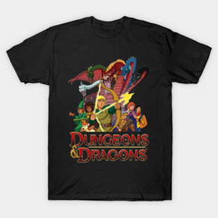 Dungeons And Dragons Cartoon T-Shirt