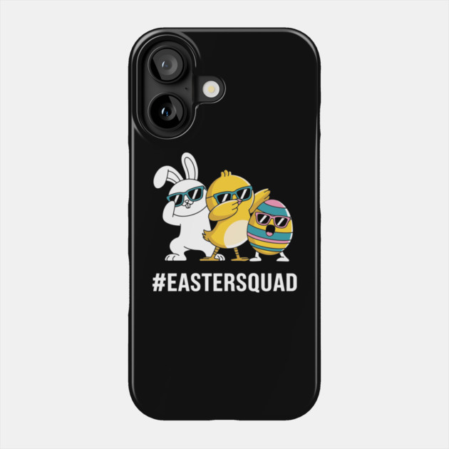 Easter Squad Hashtag Easter Celebration Humor Phone Case by Anticorporati