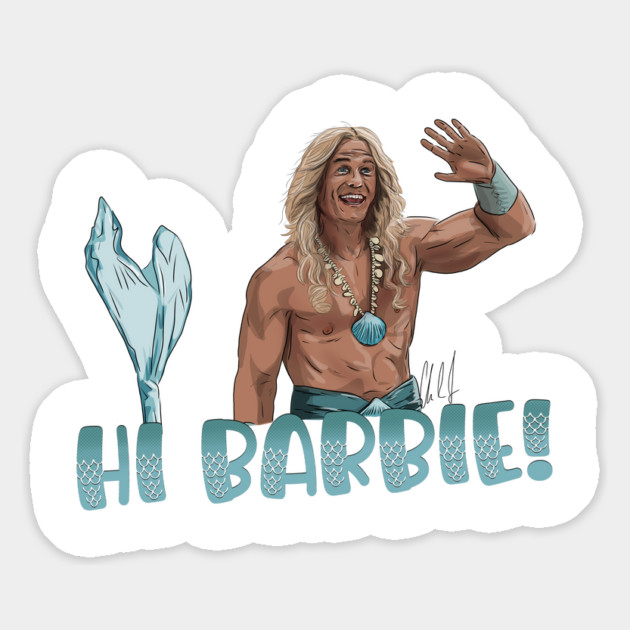 Hi, Merman! Magnet by 51Deesigns