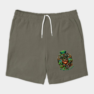 Steampunk St. Patrick's Day Leprechaun Shorts