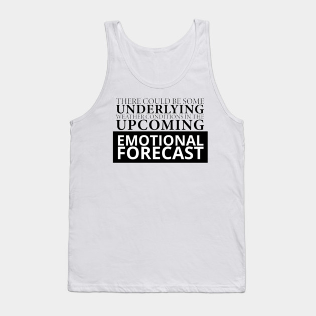 Weather Conditions Tank Top by Laura Contarino