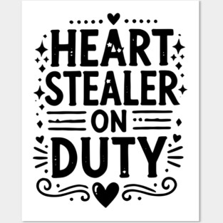 Heart Stealer on Duty Posters and Art