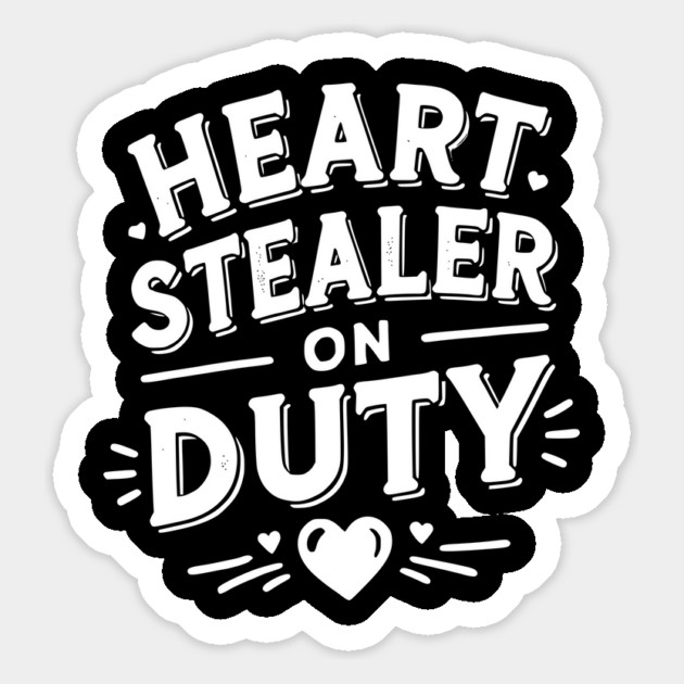Heart Stealer on Duty Magnet by Frank Ring