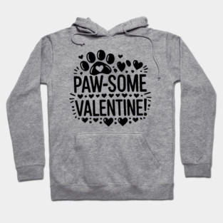 Paw-some Valentine Hoodie