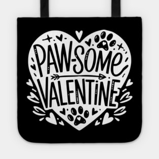 Paw-some Valentine Tote