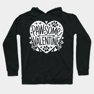 Paw-some Valentine Hoodie