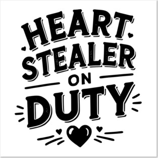 Heart Stealer on Duty Posters and Art