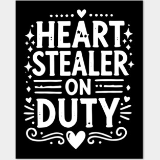 Heart Stealer on Duty Posters and Art