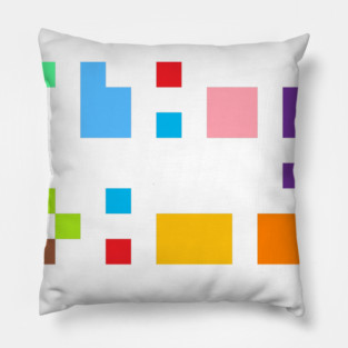 Thing ↩ time Pocket Logo Pillow