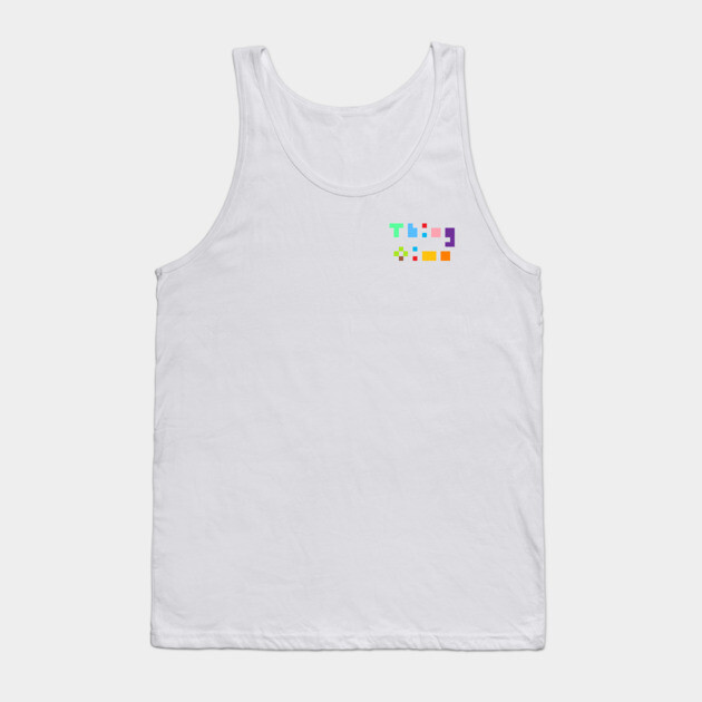 Thing ↩ time Pocket Logo Tank Top by Thingtime
