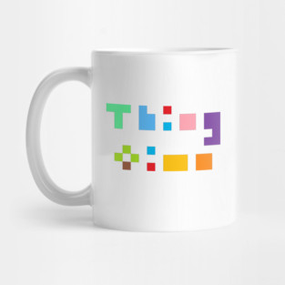 Thing ↩ time Pocket Logo Mug