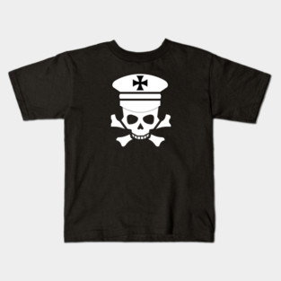 Peaked Cap Skull Kids T-Shirt