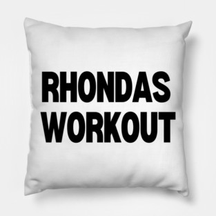 Rhondas Workout Pillow