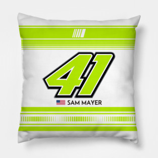 Sam Mayer #41 2025 NASCAR Design Pillow