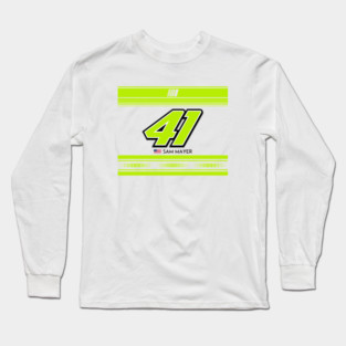 Sam Mayer #41 2025 NASCAR Design Long Sleeve T-Shirt
