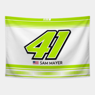 Sam Mayer #41 2025 NASCAR Design Tapestry