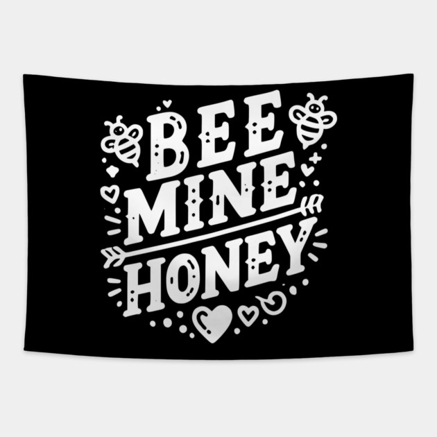 Bee Mine Honey Tapestry by Frank Ring