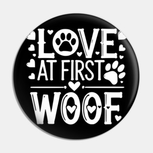Love at First Woof Pin