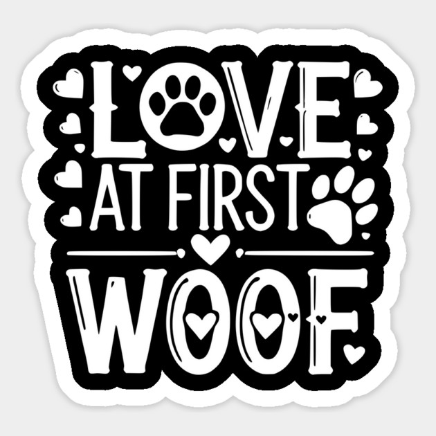 Love at First Woof Magnet by Frank Ring