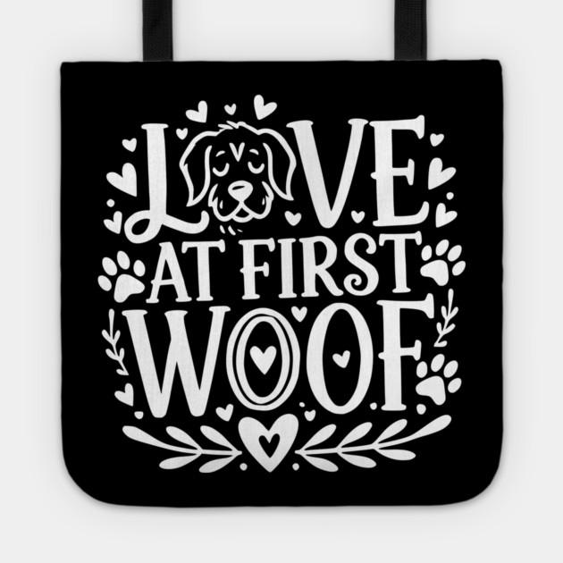 Love at First Woof Tote by Frank Ring