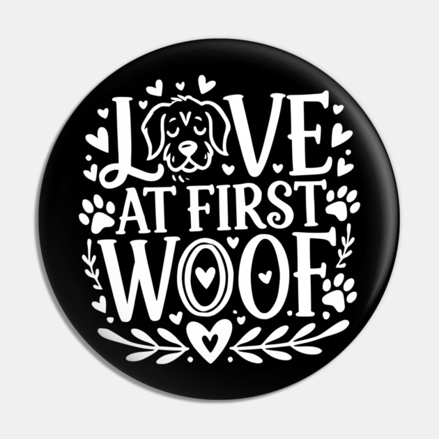 Love at First Woof Pin by Frank Ring