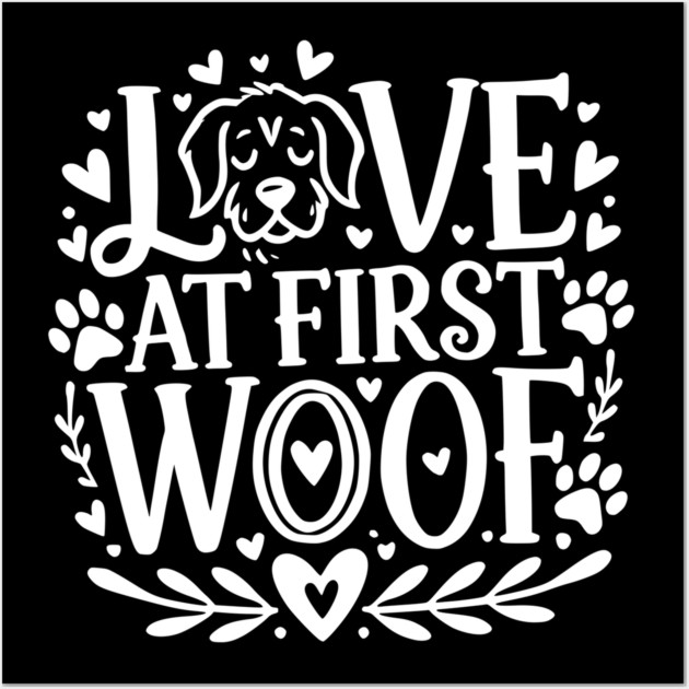 Love at First Woof Wall Art by Frank Ring