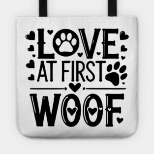 Love at First Woof Tote