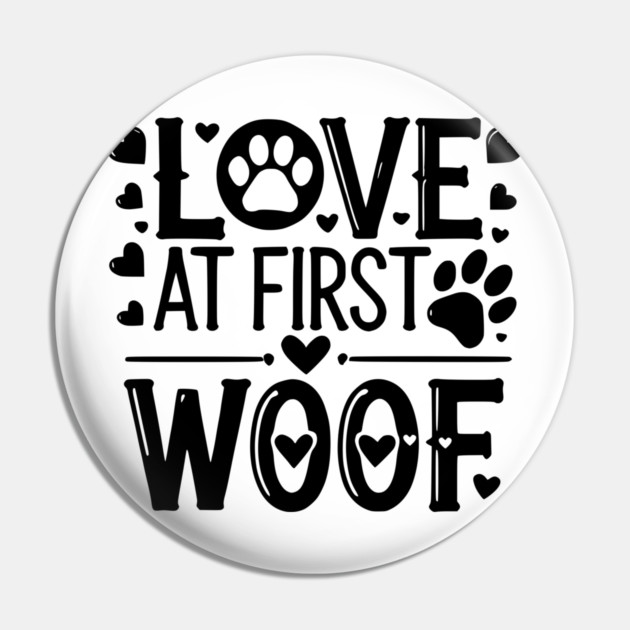 Love at First Woof Pin by Frank Ring