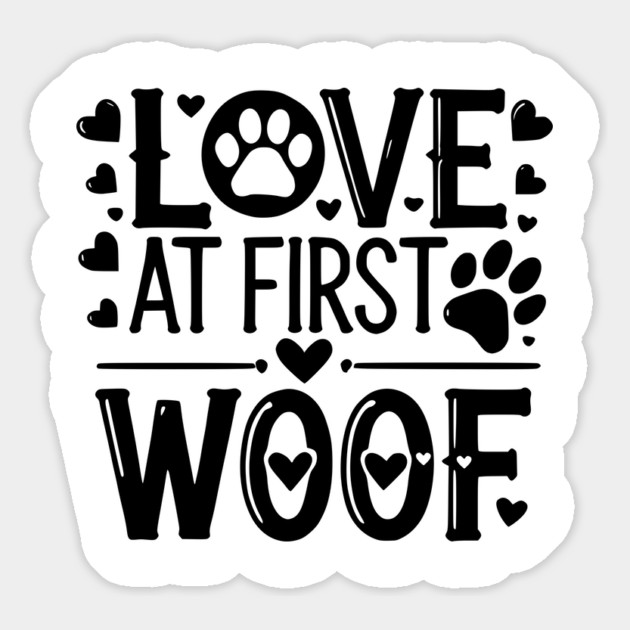 Love at First Woof Magnet by Frank Ring