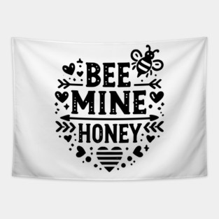 Bee Mine Honey Tapestry