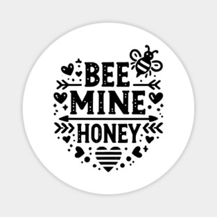 Bee Mine Honey Magnet