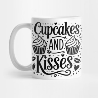 Cupcakes and Kisses Mug