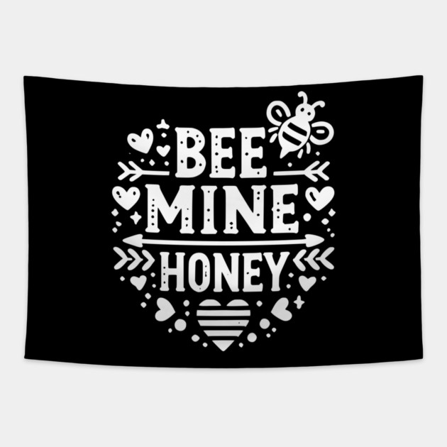 Bee Mine Honey Tapestry by Frank Ring