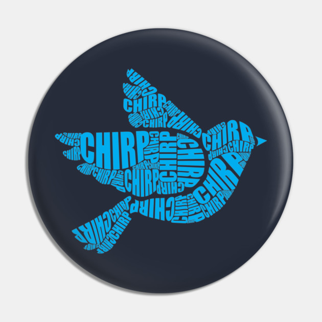 Chirping Pin by Laura Contarino