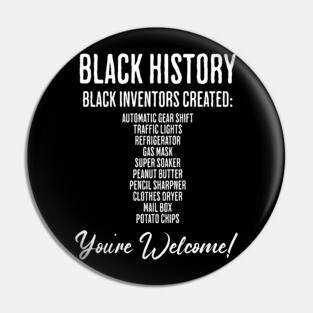 Black Inventions - Black History Pin