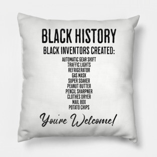 Black Inventions - Black History Pillow