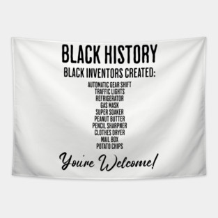 Black Inventions - Black History Tapestry