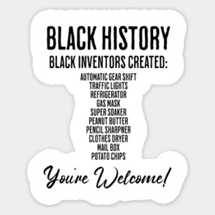 Black Inventions - Black History Magnet