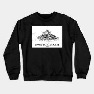 Mont-Saint-Michel - France Crewneck Sweatshirt