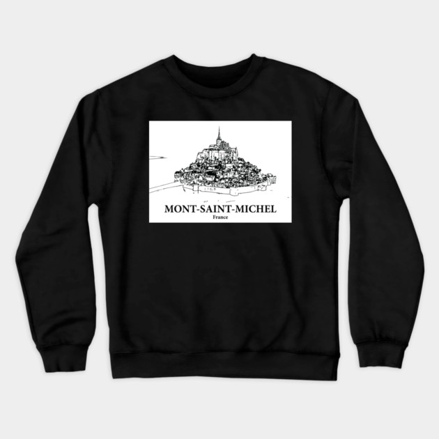 Mont-Saint-Michel - France Crewneck Sweatshirt by Lakeric