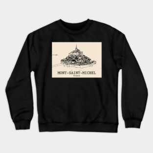 Mont-Saint-Michel - France Crewneck Sweatshirt