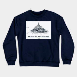 Mont-Saint-Michel - France Crewneck Sweatshirt