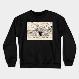 Caves of the Vézère Valley - France Crewneck Sweatshirt