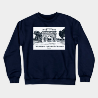 Triumphal Arch of Orange - France Crewneck Sweatshirt