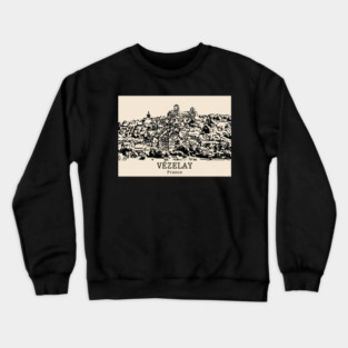 Vézelay - France Crewneck Sweatshirt