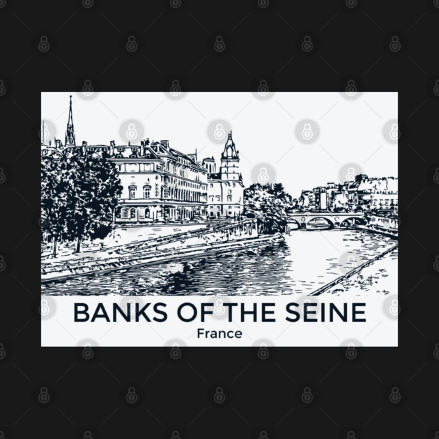 Banks of the Seine - France by Lakeric