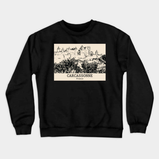 Carcassonne - France Crewneck Sweatshirt by Lakeric