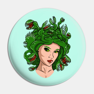 Venus Fly Trap Medusa Pin