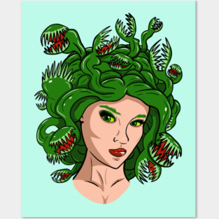 Venus Fly Trap Medusa Posters and Art