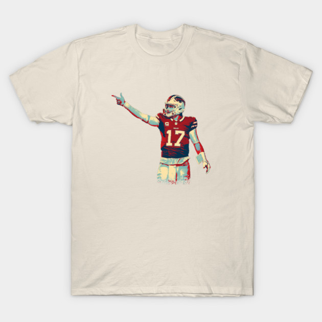 Pop Art Vintage - Josh Allen T-Shirt